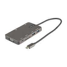 view StarTech DKT30CHVSDPD USB-C Multiport Adapter with 100W Power Delivery - 1x HDMI, 1x VGA, 2x USB-A, 2x USB-C, 1x RJ-45
