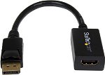 StarTech DisplayPort Male to HDMI Female Passive Adapter - Black