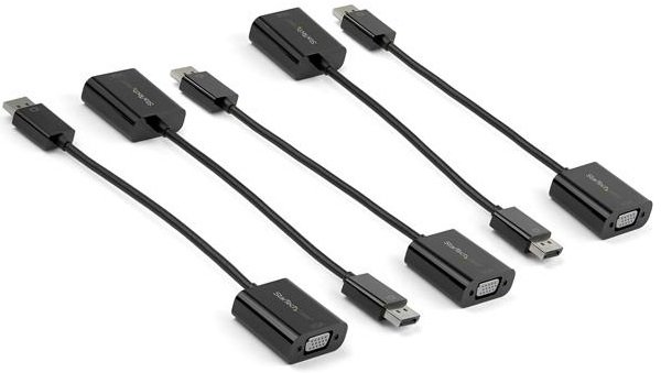 StarTech Full HD 1080p DisplayPort to VGA Active Adapter - 5 Pack