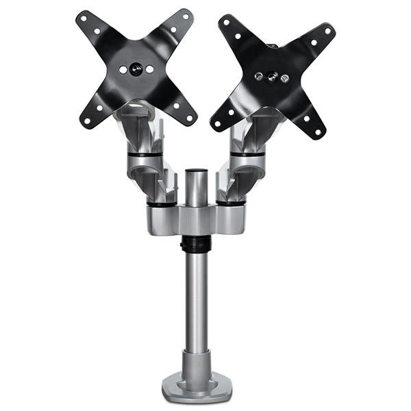 StarTech Articulating Dual Monitor Desk Mount Bracket for 13-27 Inch Flat Panel TVs or Monitors - Up to 10kg