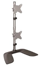 StarTech Dual Monitor Vertical Monitor Desk Stand for up to 27 Inch Flat Panel TV's or Monitors - Up to 8kg