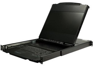 Startech Dual Rail Rackmount KVM Console with 17 Inch Display & Keyboard