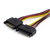StarTech Dual SATA to LP4 Power Doubler Cable Adapter