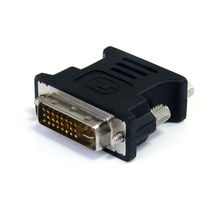 view StarTech DVI Male to VGA Female Adapter - Black
