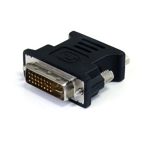 StarTech DVI Male to VGA Female Adapter - Black