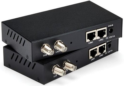 StarTech Gigabit Ethernet over Coaxial Unmanaged Network Extender Kit