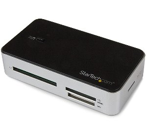 StarTech FCREADU3HC USB 3.0 Multi Media Flash Memory Card Reader with 2-Port USB 3.0 Hub