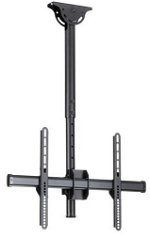 StarTech 560 to 910mm Ceiling Mount Bracket for 32-75 Inch Flat Panel TVs or Monitors - Up to 50kg