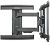 StarTech Full Motion Single Monitor Wall Mount Bracket for 37-80 Inch Curved & Flat Panel TVs or Monitors - Up to 50kg