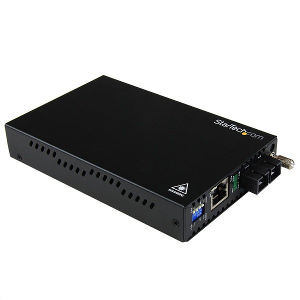 StarTech Gigabit Ethernet Multi Mode Fiber Media Converter SC
