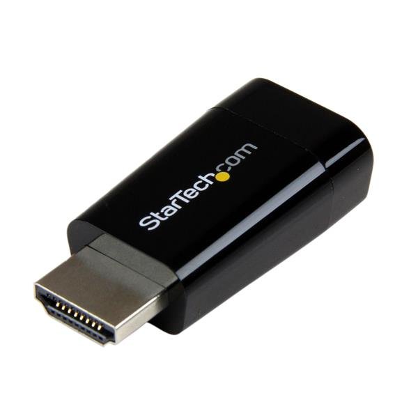 StarTech Compact 1080p HDMI to VGA Active Video Adapter