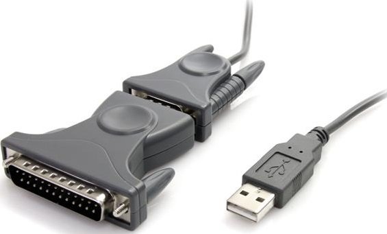 StarTech 0.9m USB 2.0 to RS232 DB9/DB25 Serial Adapter Cable