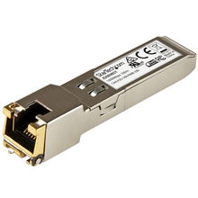 view StarTech JD089BST SFP to RJ45 Cat6/Cat5e Transceiver Module