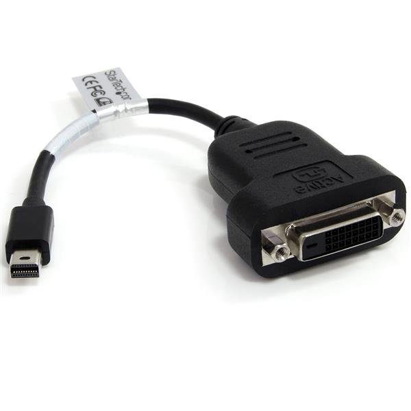 StarTech Mini DisplayPort to DVI-D Active Adapter - Black