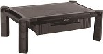 StarTech Large Height Adjustable Monitor Riser with Drawer