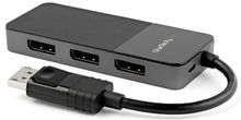 view StarTech 3-Port MST 8K 7680 x 4320 Mini DisplayPort to DisplayPort Multi-Monitor Display Splitter Hub