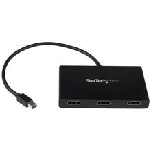 view StarTech 3-Port MST 4K 3840 x 2160 Mini DisplayPort to HDMI Multi-Monitor Display Splitter Hub