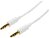 StarTech 2m Slim 3.5mm Stereo Audio Cable – White