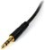 StarTech 0.9m Slim 3.5mm Stereo Audio Cable – Black