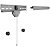 StarTech No-Stud TV Wall Mount for 37 to 80 Inch Displays - Up to 50kg