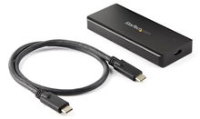 view StarTech USB 3.2 Type-C External Enclosure for M.2 NVMe PCIe SSD
