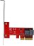 StarTech PCI Express x4 to SFF-8643 Adapter for PCIe NVMe U.2 SSD