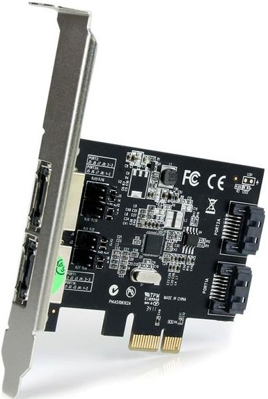 StarTech 2 Port SATA 6 Gbps eSATA PCI Express Controller Card