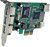 StarTech 4 Port USB 2.0 Low Profile PCI Express Adapter Card - 3x External, 1x Internal