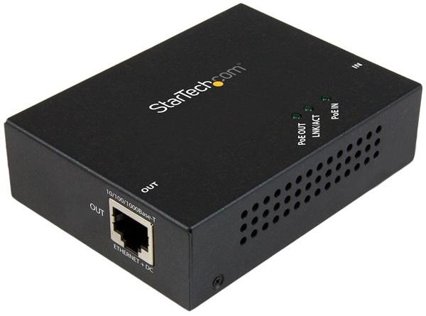 StarTech 1-Port Gigabit PoE+ 802.3at and 802.3af Extender