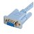 StarTech RJ45 to DB9 Cisco Console Management Router Cable - Blue