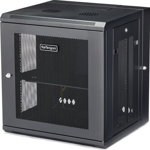 StarTech 12RU 406mm Deep Hinged Enclosure Wall Mount Server Cabinet