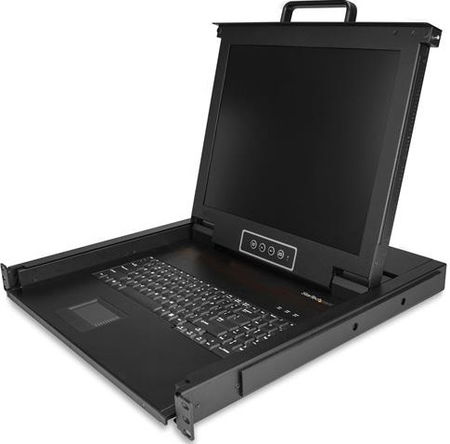 StarTech Single-Port Rackmount KVM Console with 17 Inch Display