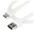 StarTech 1m Durable USB 2.0 Type-A to USB-C Cable - White