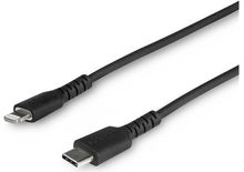 view StarTech 1m USB 2.0 Lightning to USB-C Charge & Sync Cable - Black