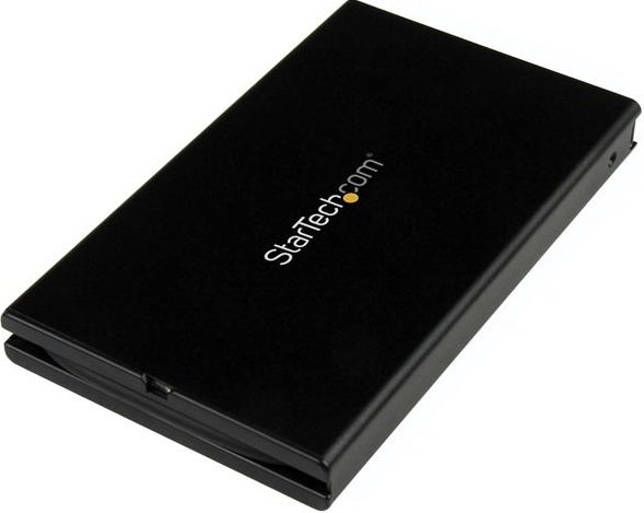 StarTech USB 3.1 2.5 Inch SATA Drive HDD Enclosure with Integrated USB-C Cable