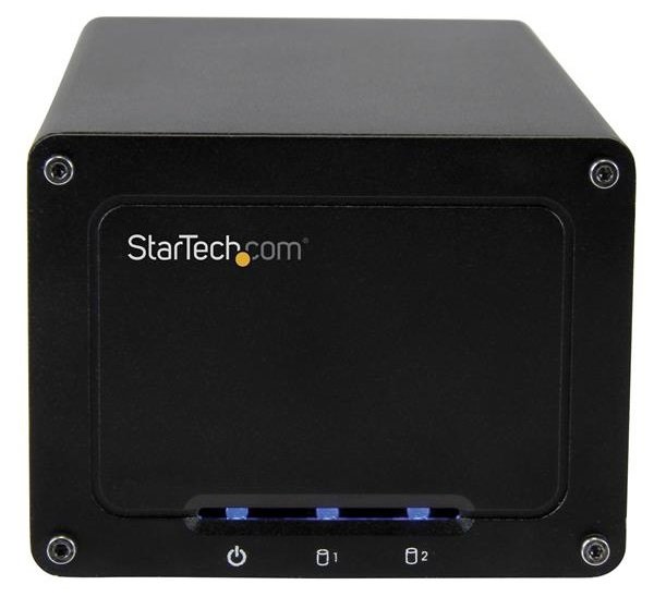 StarTech USB 3.1 External Enclosure for Dual 2.5 Inch SATA Drives