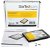 StarTech 2.5 Inch SATA to Mini SATA SSD Adapter Enclosure
