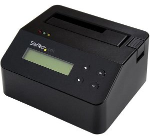 StarTech USB 3.0 Standalone SATA Drive Eraser and Hard Drive Dock with 4Kn Support