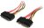 StarTech 30cm SATA III 6 Gbps Data & Power Extension Cable
