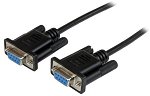 StarTech 2m DB9 RS232 Female to Female Serial Null Modem Cable