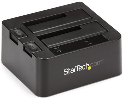 StarTech USB 3.1 Dual Bay Dock for 2.5 & 3.5 Inch SATA Drives