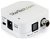 StarTech Two Way Digital Coax to Toslink Optical Audio Converter Repeater - Adapter Included