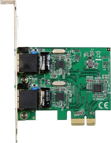 StarTech 2 Port Gigabit Ethernet PCI Express Dual Profile Network Card