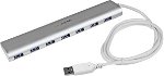 StarTech 7 Port USB 3.0 Powered USB Hub with Built-in Cable