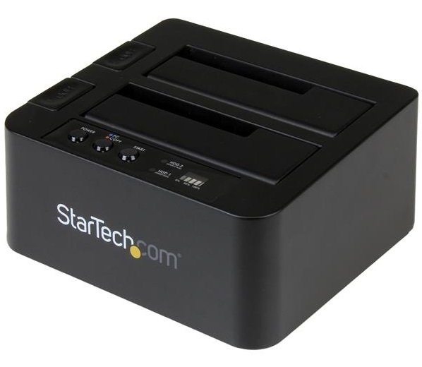 StarTech USB 3.1 Standalone Duplicator Dock for 2.5 & 3.5 Inch SATA Drives with Fast-Speed Duplication