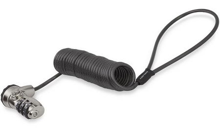 StarTech Steel Coiled Cable with 3 Digit Combination Lock