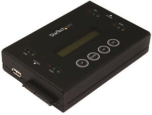 StarTech Drive Duplicator and Eraser for USB Flash Drives and 2.5 or 3.5 Inch SATA Drives