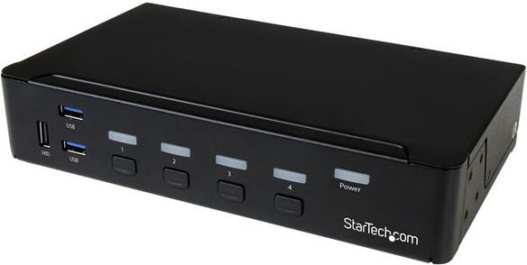StarTech 4-Port 4K DisplayPort KVM Switch