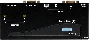 StarTech USB VGA KVM Console Extender over CAT5 UTP
