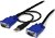 StarTech 4.6m Ultra Thin 2-in-1 USB VGA KVM Cable